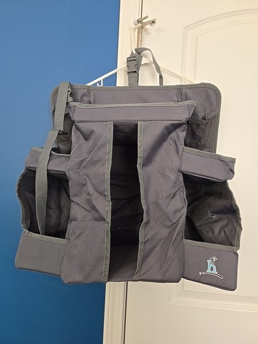 Hiccapop Hanging Diaper Organizer for Changing Table and Crib, Diaper Stacker 