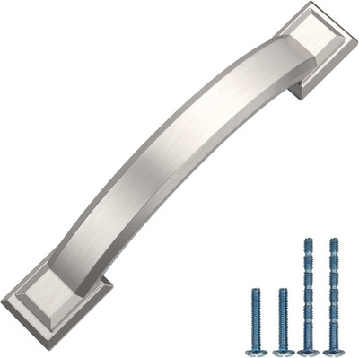 10 Pack 3 inch Cabinet Pulls Brushed Nickel Cabinet Handles Drawer Pulls for Kit