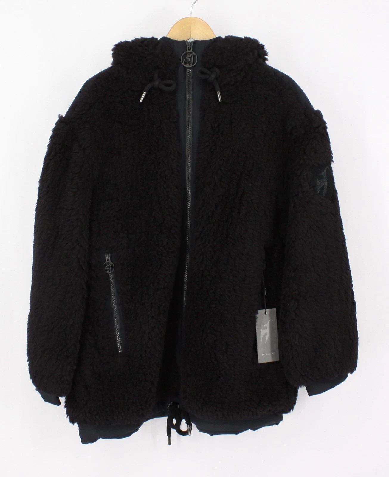 TONI SAILER ELLISON FLEECE JACKET WOMENS HOODED FULL ZIP BLACK RRP £899 AD
Opens in a new window or 
