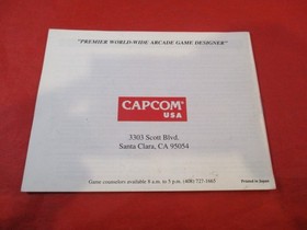 Disney Adventures in the Magic Kingdom Nintendo NES Instruction Manual Booklet