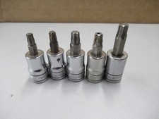 Snap-on Tools 5 Pc 38 Drive Torx Bit Set Ftx 27304040whole 45 Snap-on Tools 5 Pc 38 Drive Torx Bit Set Ftx 27304040whole 45