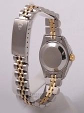 Rolex Lady Datejust 26mm 18K Two-Tone Jubilee Fluted Bezel Black Diamond Dial 4