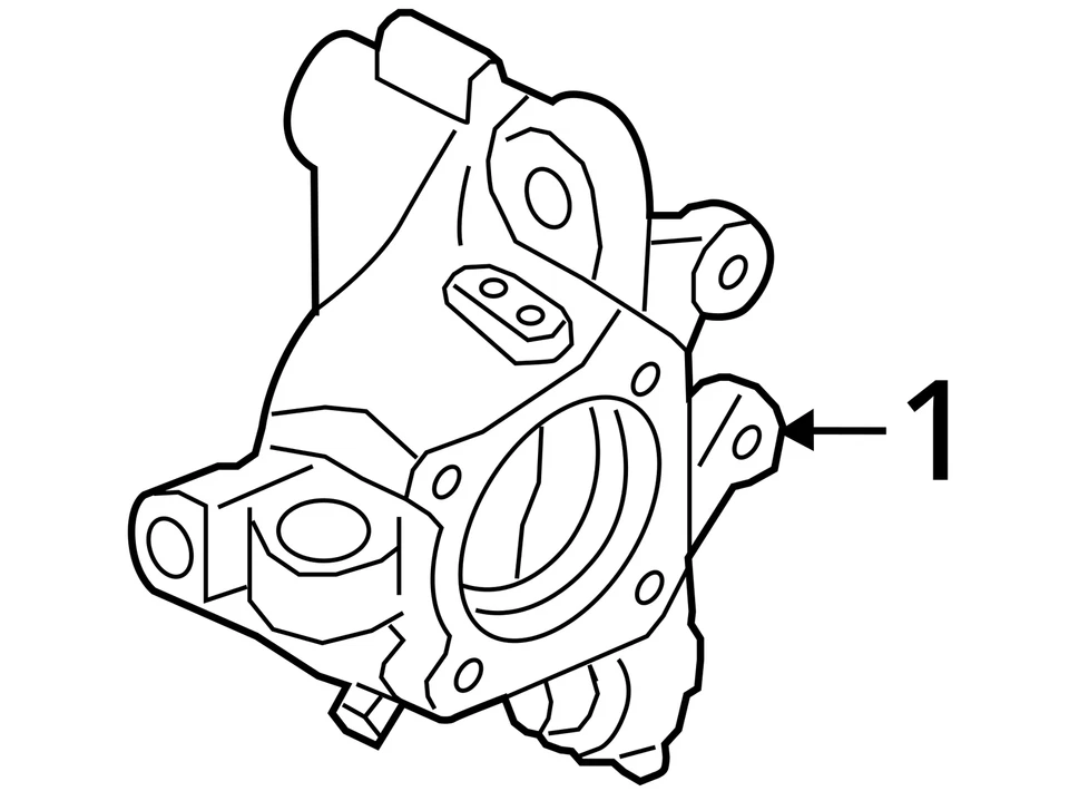 Driver Rear Suspension 4 Door Gran Coupe Fits 14-19 BMW M6 , 33322284141 Foto 4 de 4