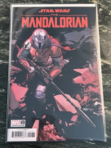 Star Wars: the Mandalorian #1 Francis Yu Variant Cover (1:50 Rare!) Hard To Find