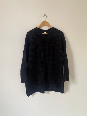 Kin John Lewis Damen Pullover Small schwarz Wollmix Strickpullover Sweater Scandi