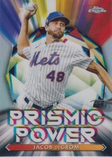 2021 Topps Chrome #PP-1 Jacob deGrom Prismic Power