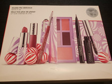 Clinique 14 pc Double The Delicious Makeup Set Spice up it Sweetin it up