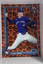 2025 Topps Update Series - Braydon Fisher #US89 Jack-O'-Lantern Foil (RC)