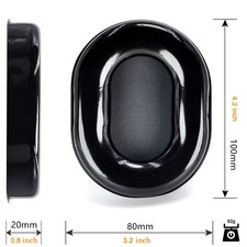 Replacement Soft Gel Ear Pads For RAZER KAIRA PRO / Blackshark V2 X Headphone b
