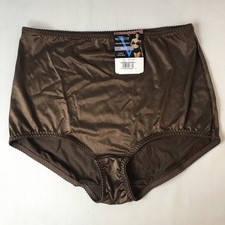 3X Vassarette Undershapers Light Control Panties Second Skin Satin NWT a