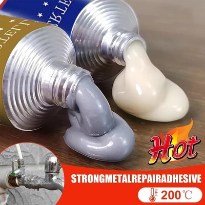 Metal Repair Glue AB Epoxy Resin Cold Weld Heat Resistant Adhesive