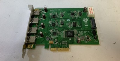 IOI Technology U3X4-PCIE4XE101 4-Port USB 3.0 to PCI Express Card ''Q6F''