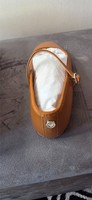 STEVE MADDEN VINETTA BROWN LEATHER BALLET PUMPS(577)