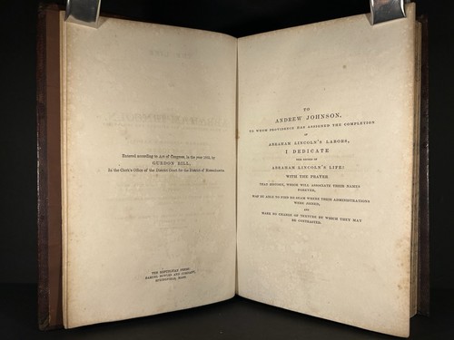 ABRAHAM LINCOLN--Holland CIVIL WAR Americana BIOGRAPHY Leather FINE BINDING 1866 - Picture 13 of 24