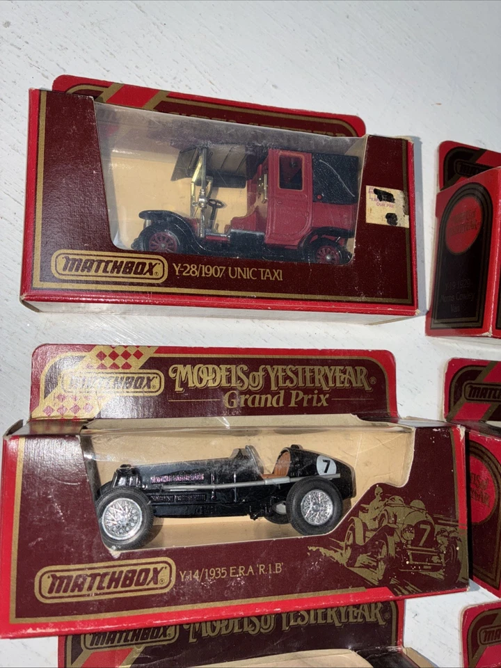 Matchbox Models of Yesteryear LOT of 7  2Y-28, Y-19, Y-14, Y-2, Y-25, Y-9 NIB - Image 4 of 4