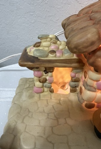 8 Piece Lighted Nativity Set #201052 Ceramic Child Like Figures In Box - Picture 8 of 14
