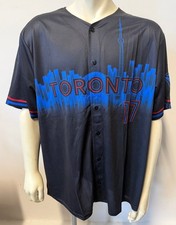 2025 Jose Berrios Toronto Blue Jays NIB City Connect Baseball Jersey SGA MLB XL