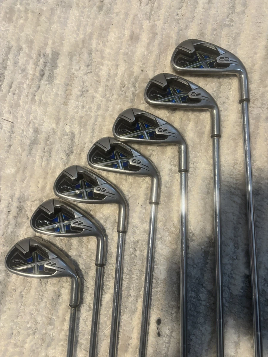 Fer De Golf Callaway X-22 N°6 – Graphite, Flex Ladies, Droitier, Occasion