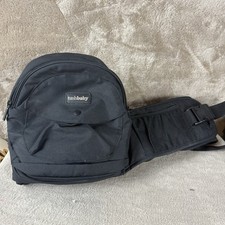 Tushbaby Hip Seat Baby Carrier Black- Used Ergonomic Waist Pack Toddler