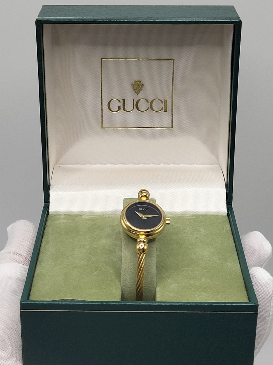 BRAND NEW ] Vintage Gucci 2700.2.L Swiss Gold Women's Quartz Watch