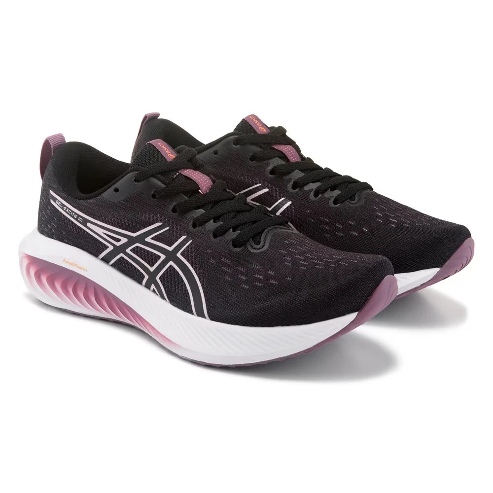 NWOB Asics Gel Excite 10 Comfort Running Shoes Women Black