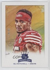 2021 Panini Chronicles Gridiron Kings Blue 20/99 Elijah Mitchell Eli #GK-17 z6b