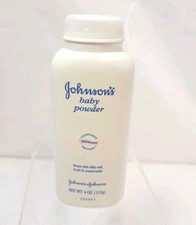 Johnson  s Baby Powder Original With Talc Formula 4 oz. Travel Size - NEW