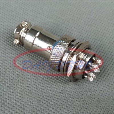 ONE 8Pin Male Female Panel Chassis Harness AC-DC Power Connector Kit NEW @zx