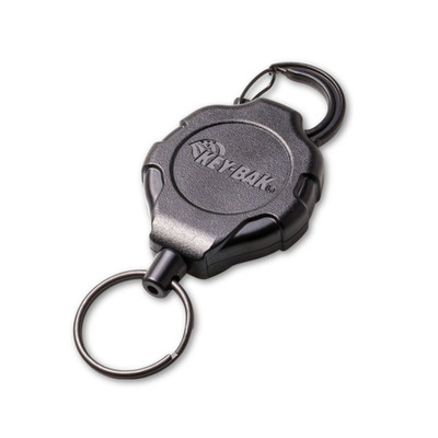 KEY-BAK - RATCH-IT Retractable Carabiner Keychain with Ratcheting Lock