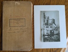 Antique 1903 invoice book for Bradley Brothers business, Centerville IA + photo