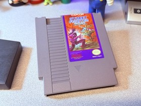 Street Fighter 2010: The Final Fight (NES, 1990) w/ Manual Tested Working