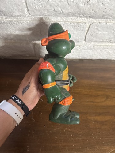 RARE 1993 1994 tmnt black belt storage shell Mike Michelangelo grail figure - Bild 4 von 6