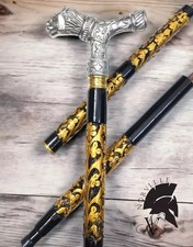 Unique Fashionable Walking Cane Carved Wooden Walking Stick For Father Mother