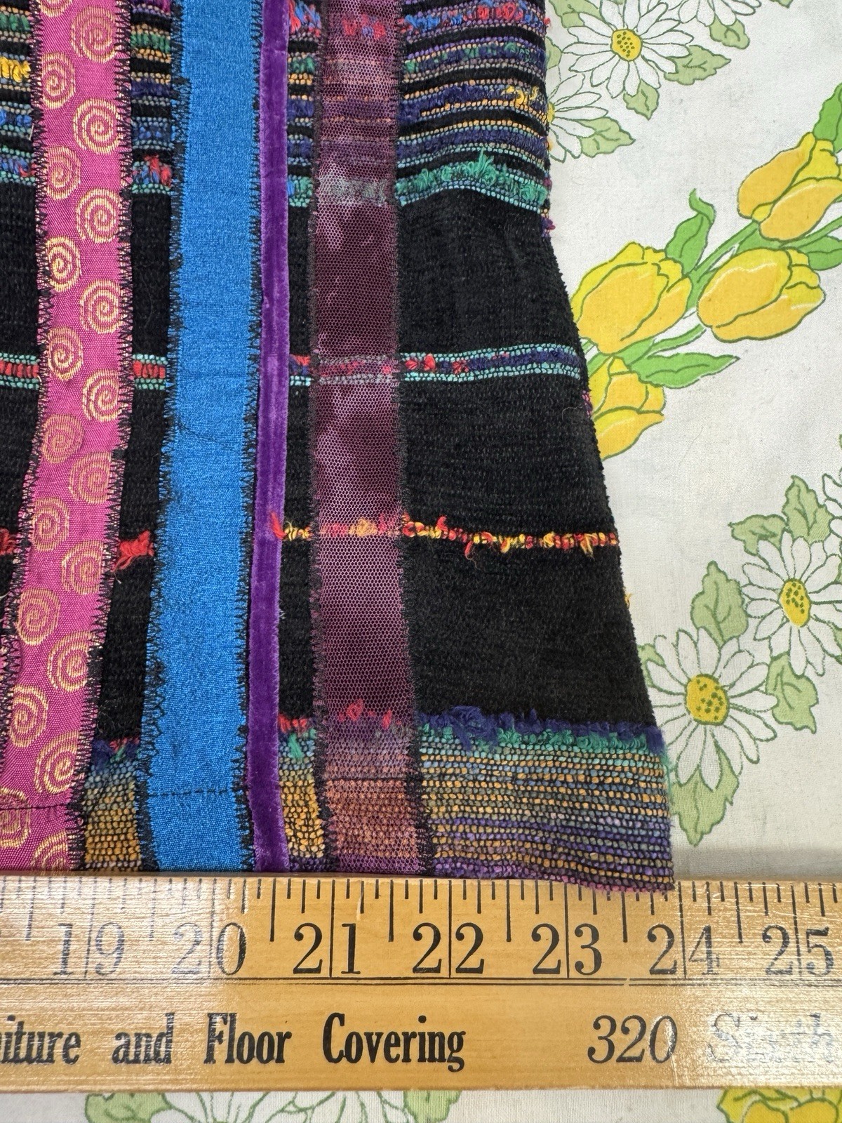 Choices Patchwork Artsy Button Front Blazer Jacke… - image 13