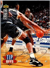 1994-95 Collector's Choice #184 Shaquille O'Neal Silver Signature