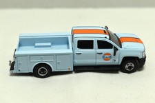 Greenlight 1:64 2015 Chevrolet Silverado 3500 DH Dully Gulf Service Truck