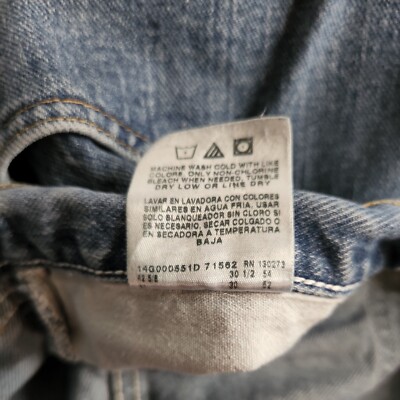Wrangler Mens Size 40X29 (Tag 40X30) Relaxed Fit Straight Light