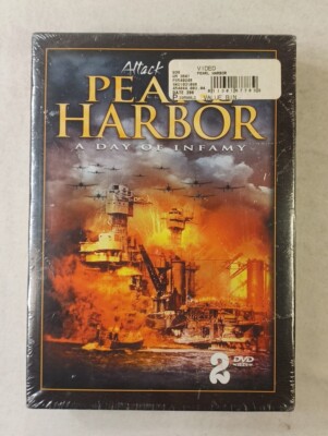 Attack On Pearl Harbor A Day Of Infamy - 2 DVD NEW SEALED 