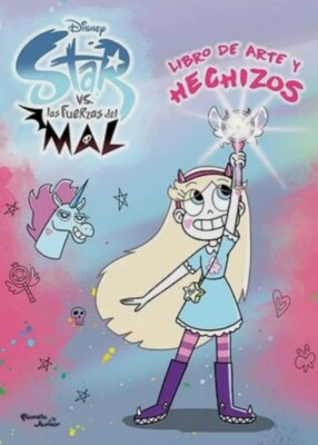 Star Vs. Las Fuerzas Del Mal. Libro De Arte DISNEY COMPANY Mexican Spanish Book