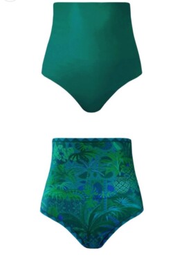 BAIIA Brasilia Reversible Bikini Bottoms sz 20 NWT