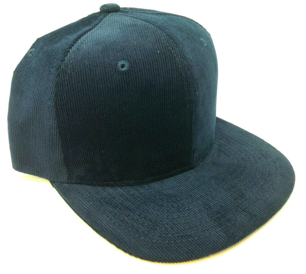 Unisex Corduroy Snapback Cap Flat Bill Vintage Adjustable One Size OU 2413H THE GRANDPA HAT main image 2