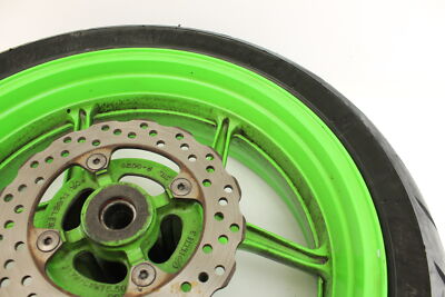 2007-2008 Kawasaki Ninja ZX6R OEM Rear Wheel Back Rim 2007-2008 Kawasaki Ninja ZX6R OEM Rear Wheel Back Rim
