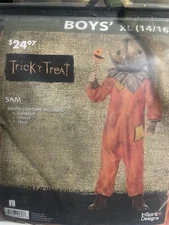 Trick or Treat Boys Halloween Costume Size XL (14-16) New