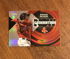 Rafael Devers 2022 Topps Chrome Generation Now Refractor GNC-17 Giants Red Sox