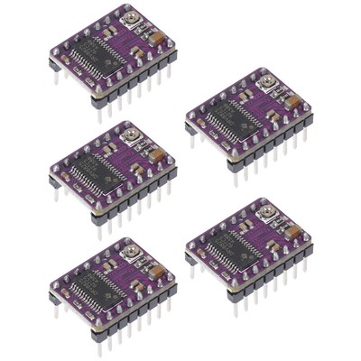  5pcs Wärmemachkreisfahrermodul Stepper Motor Driver 3D -Drucker Teil DRV8825