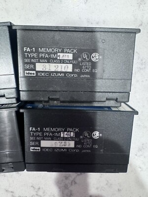 1 Unit IDEC IZUMU CORP PFA-1M14U / PFA1M14U FA-1 Memory Pack Works BHN