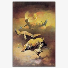 Vintage Print 43- Flying Reptiles