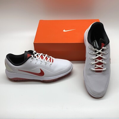 Nike React Vapor 2 BV1135 104 White Golf Spikes Cleats Sneakers Shoes Mens 10.5