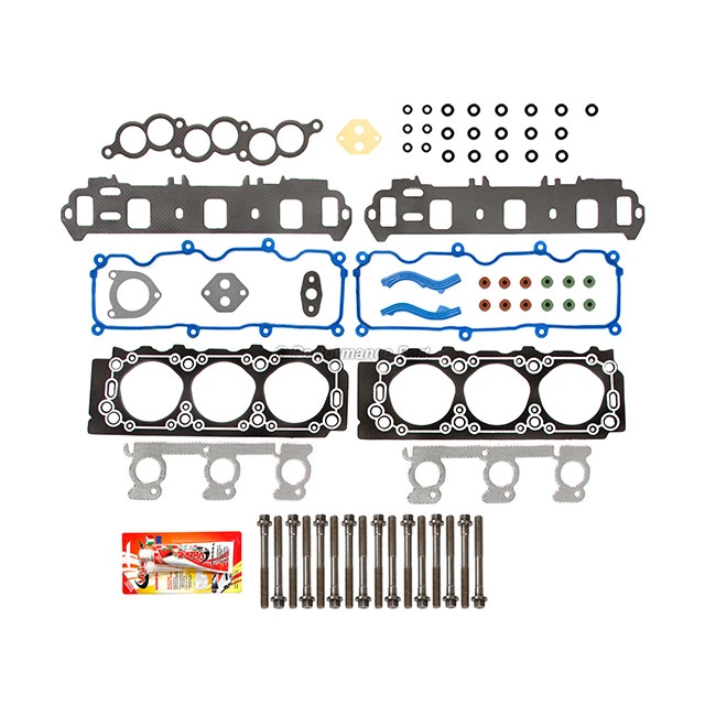 Juego de pernos de junta de culata para 96-98 Ford Windstar Taurus Mercury Sable 3.0 VIN 1, U Foto 2 de 4