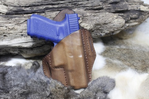 Fondina in pelle adatta a Sig Sauer P320 X-Carry 3,9 pollici OWB - Foto 5 di 10